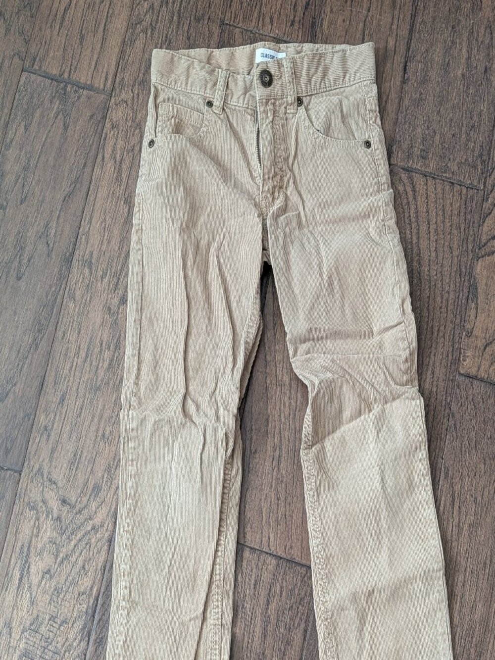 Gymboree Classic Fit Corduroy Pants Size 7 Tan